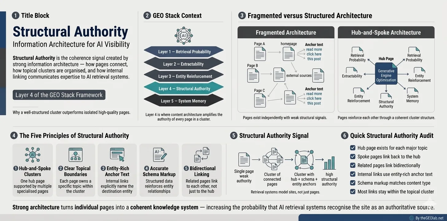 Structural authority for AI visibility