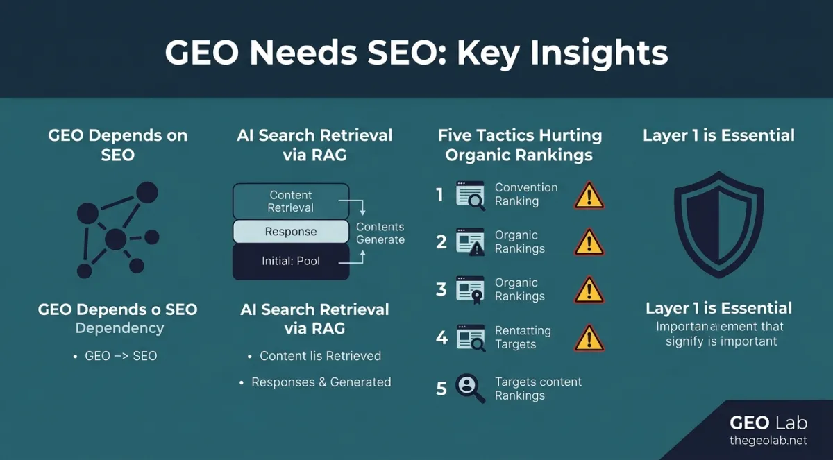 The SEO Floor: Why GEO Without SEO Is a Strategy Built on Air