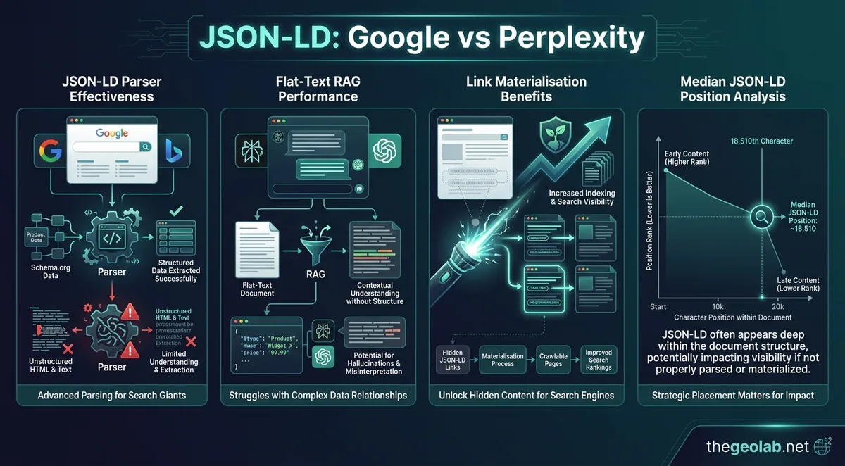 Two Worlds of AI Search: Why JSON-LD Works on Google but Not Perplexity 3 Two Worlds of AI Search: Why JSON-LD Works on Google but Not Perplexity