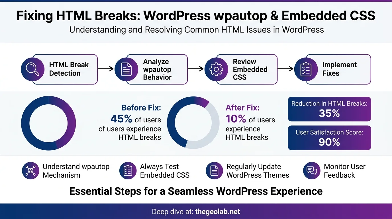 WordPress wpautop Breaking HTML with Embedded CSS: The Fix 7 WordPress wpautop Breaking HTML with Embedded CSS: The Fix