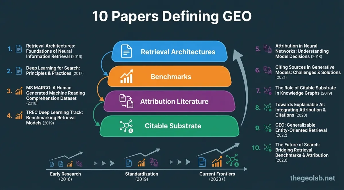 10 Research Papers That Define the GEO Field