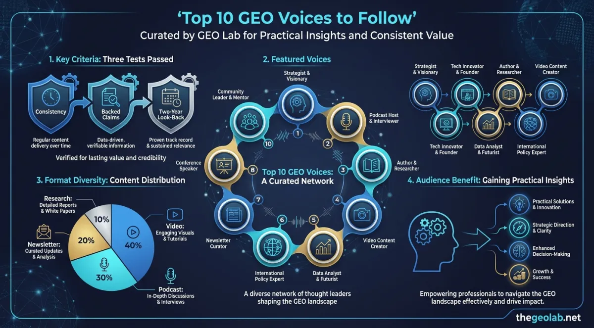 10 GEO Voices Worth Following in 2026