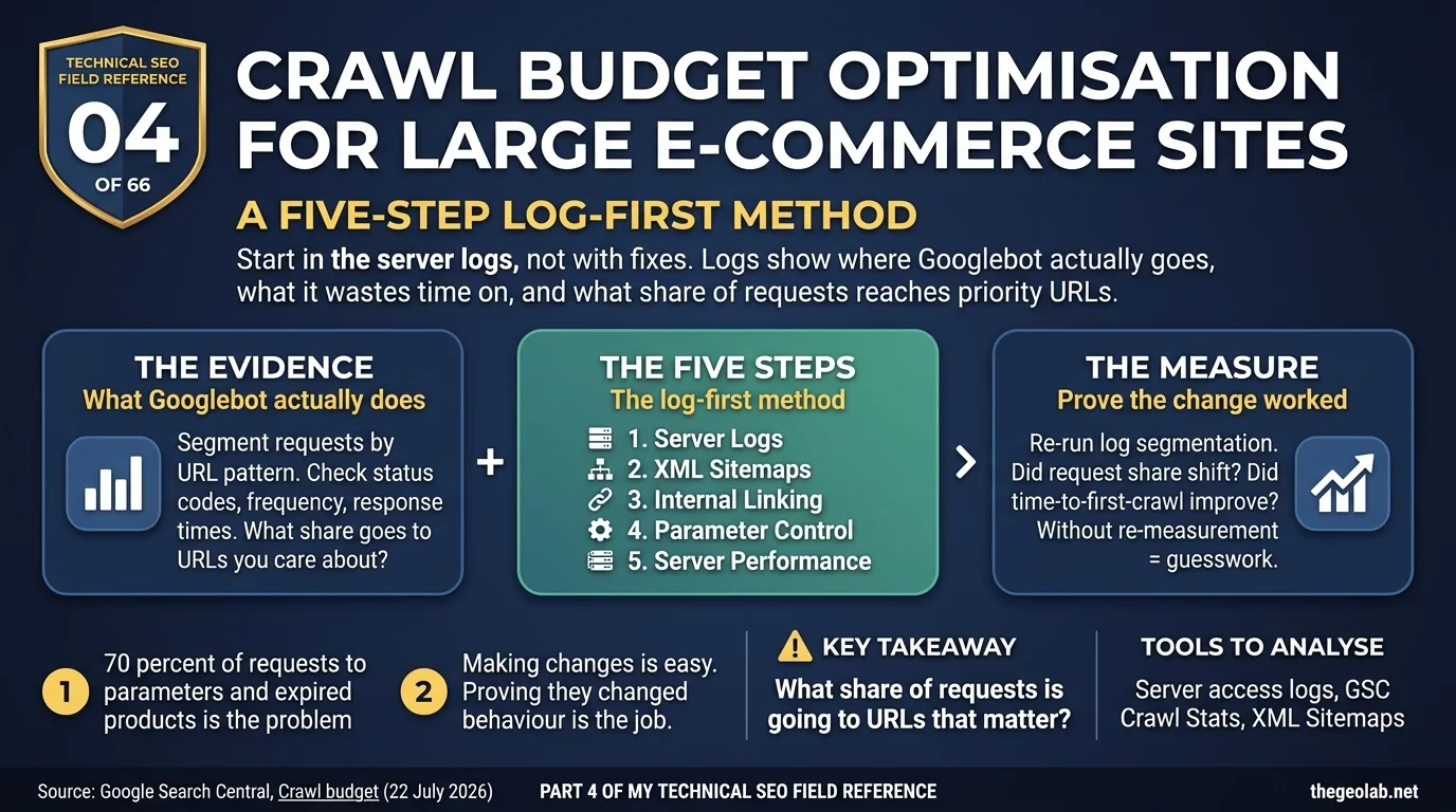 How Do You Optimise Crawl Budget on a Large E-commerce Website? 9 How Do You Optimise Crawl Budget on a Large E-commerce Website?