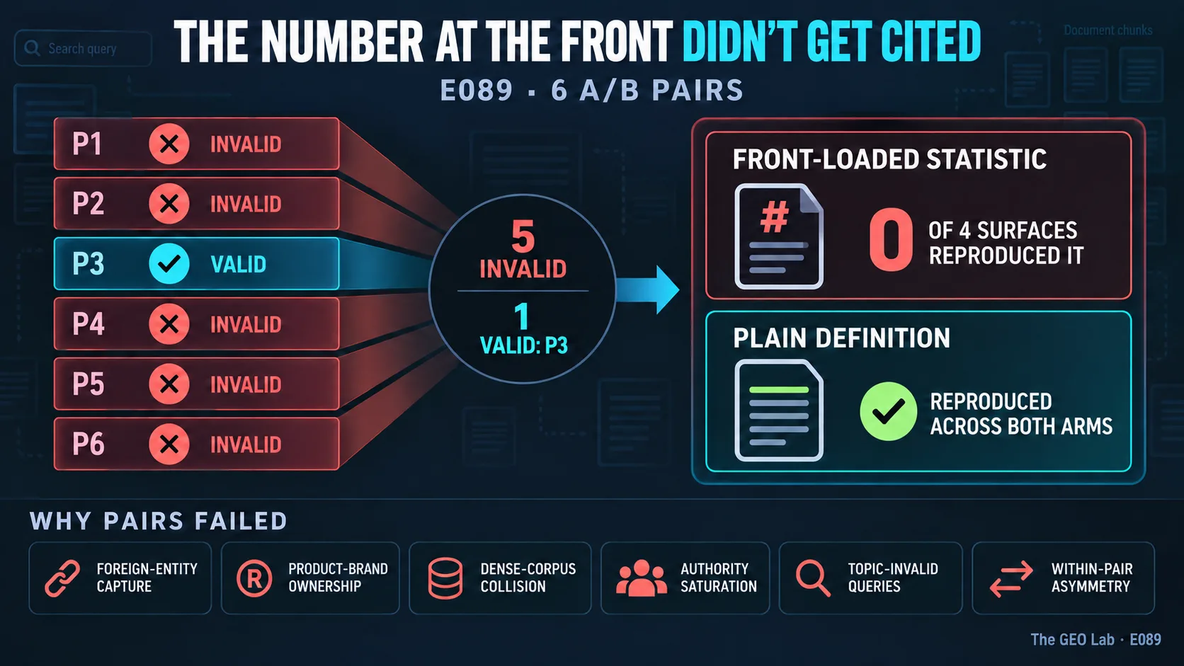 Front-Loaded Statistics Did Not Earn AI Citations 2 Front-Loaded Statistics Did Not Earn AI Citations